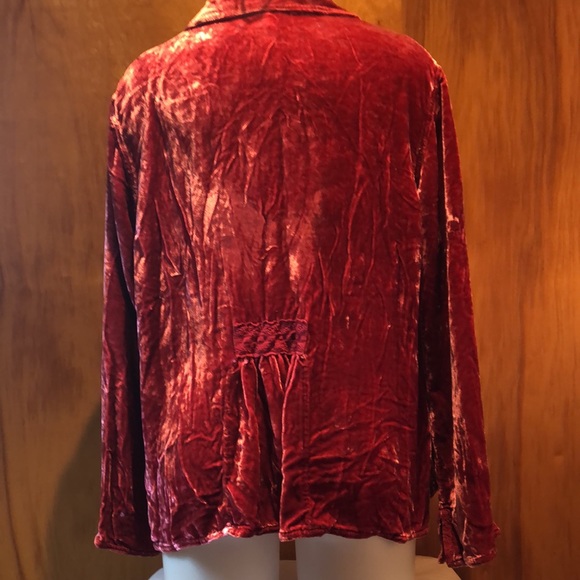 J Jill Button Up Long Sleeve Shirt Large - Picture 3 of 9